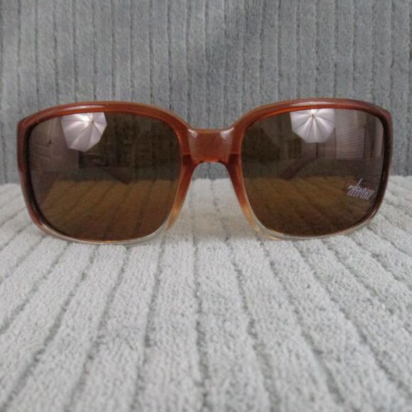New Divine Eyewear Vixen Orange Fade/Polarized Amber Sunglasses NWT Women's - Picture 1 of 8